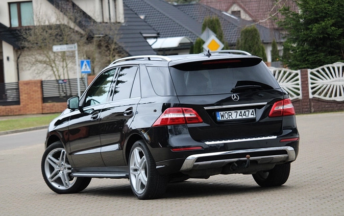 Mercedes-Benz ML cena 89900 przebieg: 207000, rok produkcji 2014 z Golub-Dobrzyń małe 232